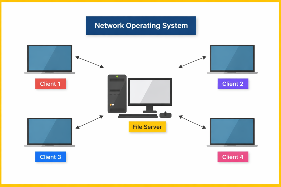 Which OS Does Not Support Networking Between Computers?